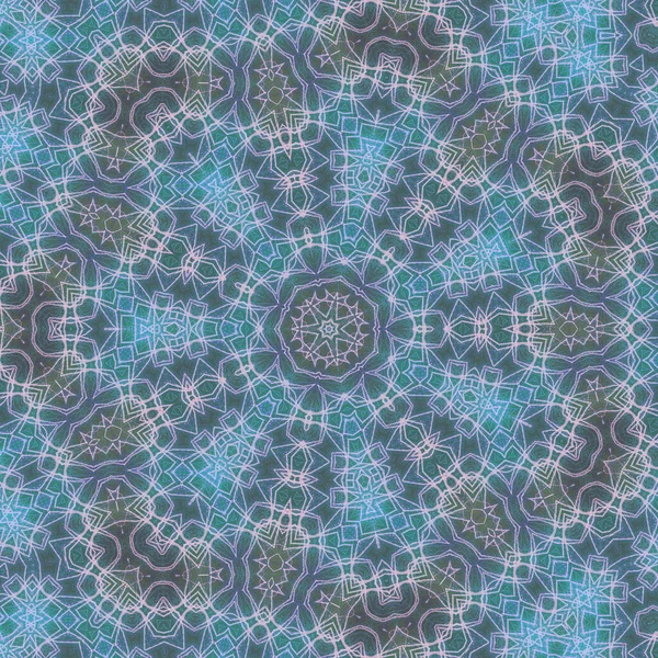 Tasarım için kusursuz bir kaleydoskop. Esrarengiz mistik enerji iyileştirici sahasrara mandala.