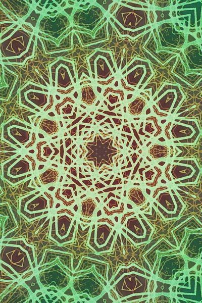 Tasarım için kusursuz bir kaleydoskop. Esrarengiz mistik enerji iyileştirici sahasrara mandala.