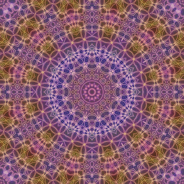 Tasarım için kusursuz bir kaleydoskop. Esrarengiz mistik enerji iyileştirici sahasrara mandala.