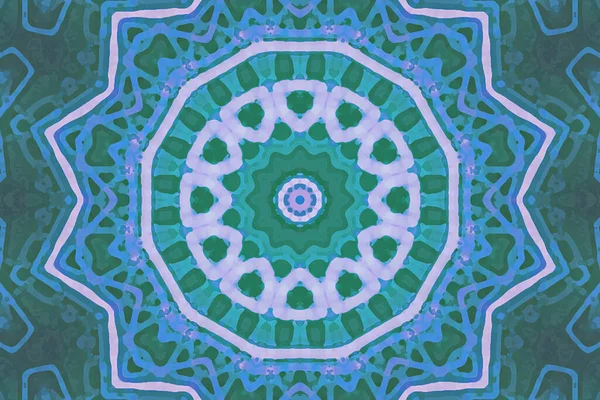 Tasarım için kusursuz bir kaleydoskop. Esrarengiz mistik enerji iyileştirici sahasrara mandala.