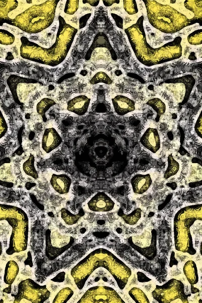 Tasarım için kusursuz bir kaleydoskop. Esrarengiz mistik enerji iyileştirici sahasrara mandala.