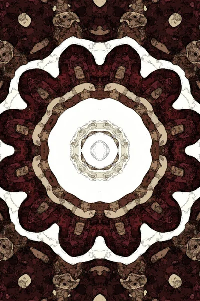 Tasarım için kusursuz bir kaleydoskop. Esrarengiz mistik enerji iyileştirici sahasrara mandala.