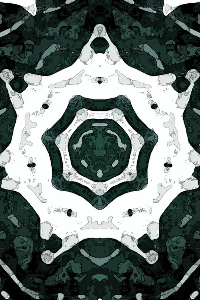 Tasarım için kusursuz bir kaleydoskop. Esrarengiz mistik enerji iyileştirici sahasrara mandala.