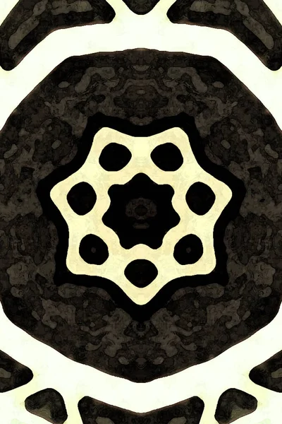 Tasarım için kusursuz bir kaleydoskop. Esrarengiz mistik enerji iyileştirici sahasrara mandala.