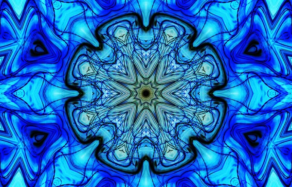 Tasarım için kusursuz bir kaleydoskop. Esrarengiz mistik enerji iyileştirici sahasrara mandala.