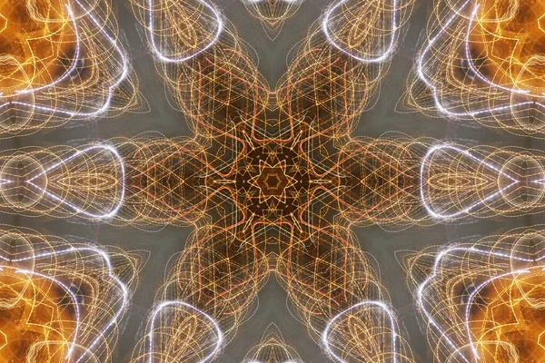 Tasarım için kusursuz bir kaleydoskop. Esrarengiz mistik enerji iyileştirici sahasrara mandala.