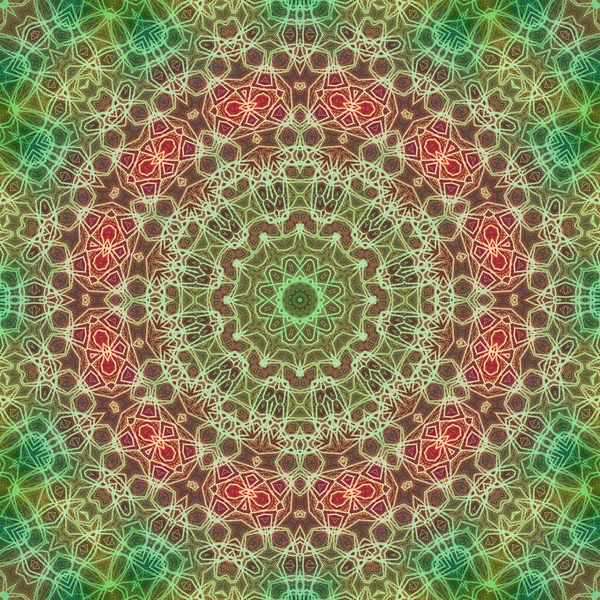 Tasarım için kusursuz bir kaleydoskop. Esrarengiz mistik enerji iyileştirici sahasrara mandala.