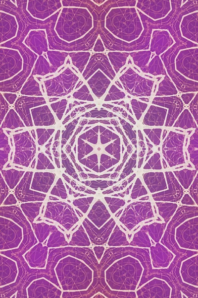 Tasarım için kusursuz bir kaleydoskop. Esrarengiz mistik enerji iyileştirici sahasrara mandala.