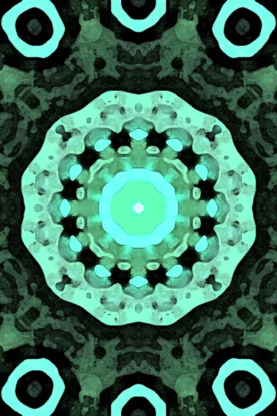 Tasarım için kusursuz bir kaleydoskop. Esrarengiz mistik enerji iyileştirici sahasrara mandala.