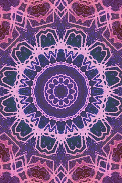 Tasarım için kusursuz bir kaleydoskop. Esrarengiz mistik enerji iyileştirici sahasrara mandala.