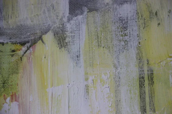 Üzerine boya sıçramış tuval. Yakından bak. 