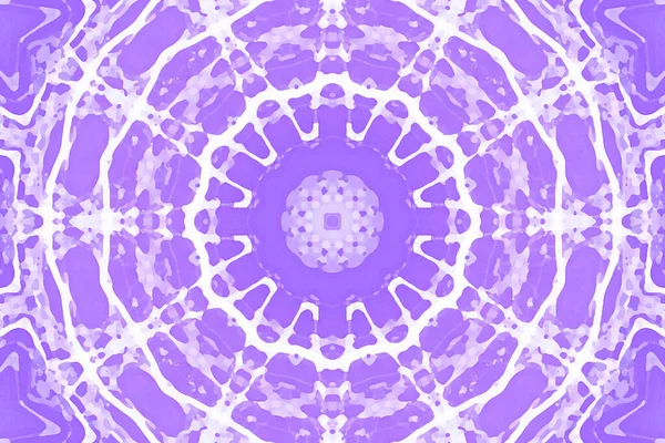 Seamless Kaleidoscope Design Esoteric Mystic Energy Healing Sahasrara Mandala — Stock Photo, Image