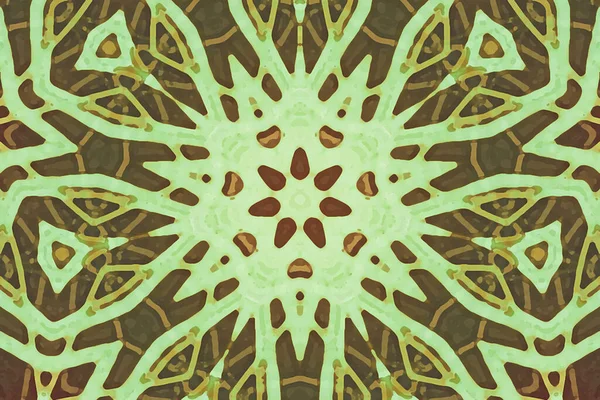 Tasarım için kusursuz bir kaleydoskop. Esrarengiz mistik enerji iyileştirici sahasrara mandala.