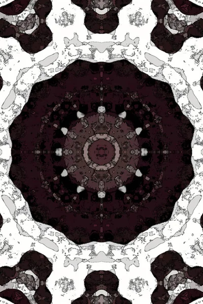 Tasarım için kusursuz bir kaleydoskop. Esrarengiz mistik enerji iyileştirici sahasrara mandala.