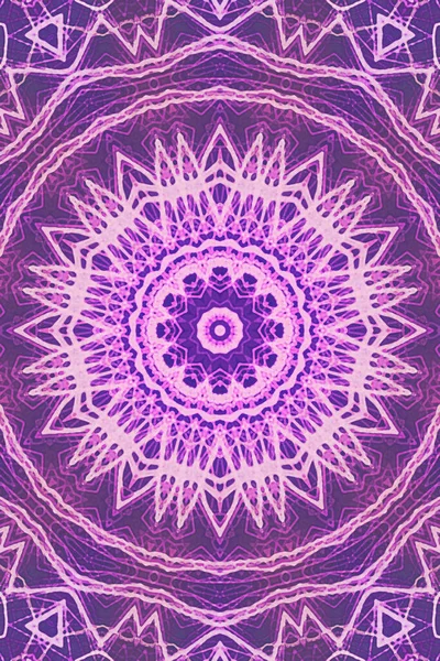 Tasarım için kusursuz bir kaleydoskop. Esrarengiz mistik enerji iyileştirici sahasrara mandala.
