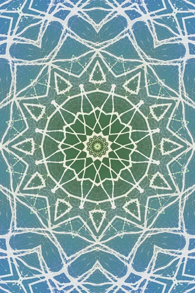 Tasarım için kusursuz bir kaleydoskop. Esrarengiz mistik enerji iyileştirici sahasrara mandala.