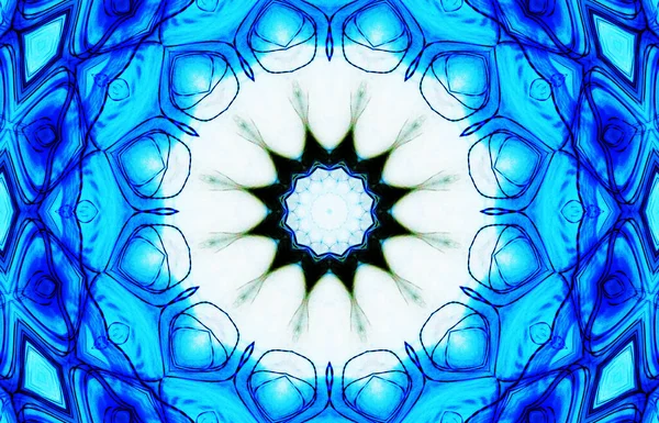 Tasarım için kusursuz bir kaleydoskop. Esrarengiz mistik enerji iyileştirici sahasrara mandala.