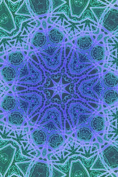 Seamless kaleidoscope for design. Esoteric mystic energy healing sahasrara mandala.