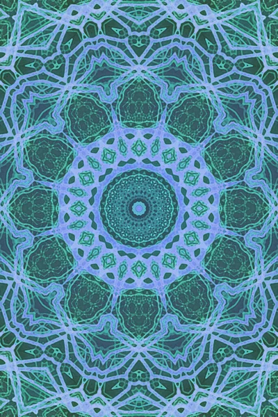 Tasarım için kusursuz bir kaleydoskop. Esrarengiz mistik enerji iyileştirici sahasrara mandala.