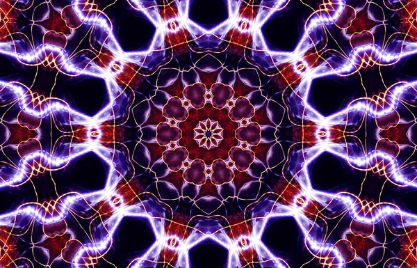 Tasarım için kusursuz bir kaleydoskop. Esrarengiz mistik enerji iyileştirici sahasrara mandala.