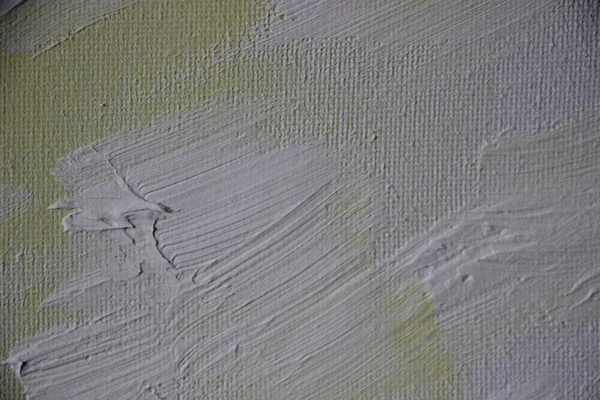 Üzerine boya sıçramış tuval. Yakından bak. 