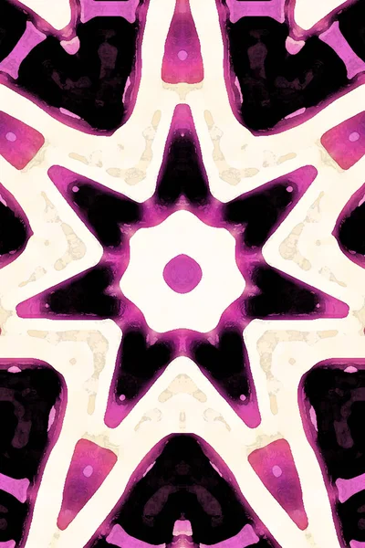 Tasarım için kusursuz bir kaleydoskop. Esrarengiz mistik enerji iyileştirici sahasrara mandala.