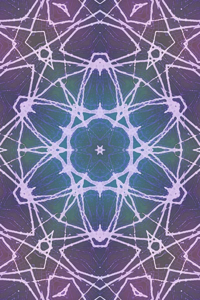 Tasarım için kusursuz bir kaleydoskop. Esrarengiz mistik enerji iyileştirici sahasrara mandala.