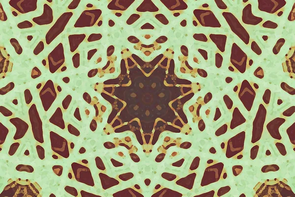 Tasarım için kusursuz bir kaleydoskop. Esrarengiz mistik enerji iyileştirici sahasrara mandala.