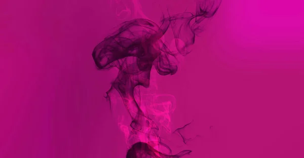 Prachtige Dromerige Lucht Met Zachte Roze Mint Wolken Rook Hen — Stockfoto