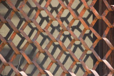 Paslı arkaplanı olan metal desen