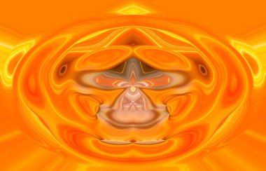 soyut renkli arkaplan görünümü, totem kavramı  