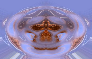 soyut renkli arkaplan görünümü, totem kavramı  