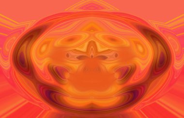 soyut renkli arkaplan görünümü, totem kavramı  