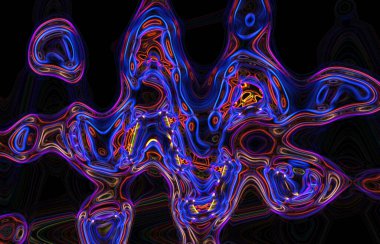 soyut dalgalar renkli arkaplan görüntüsü 