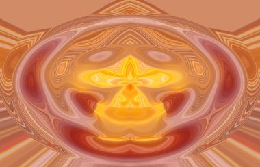 soyut renkli arkaplan görünümü, totem kavramı  