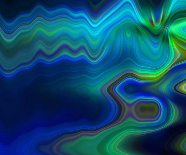 Abstrato Ondas Colorido Fundo Vista — Fotografia de Stock