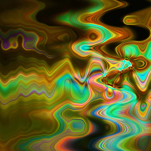 Abstract Waves Colorful Background View — Stock Photo, Image