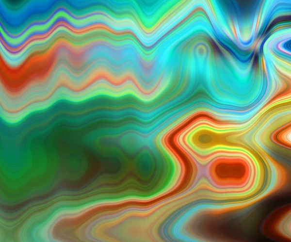 Ondas Abstractas Colorido Fondo Vista —  Fotos de Stock