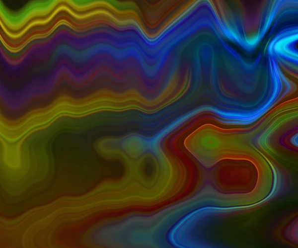Abstrakcyjne Fale Kolorowy Widok Tła — Zdjęcie stockowe