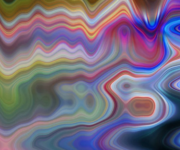 Abstrakcyjne Fale Kolorowy Widok Tła — Zdjęcie stockowe
