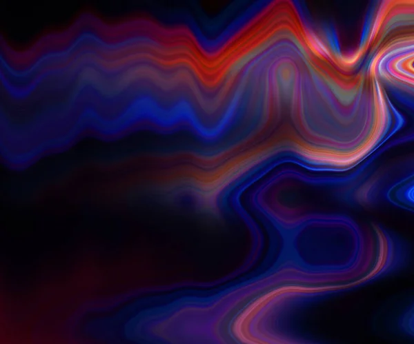 abstract waves colorful background view