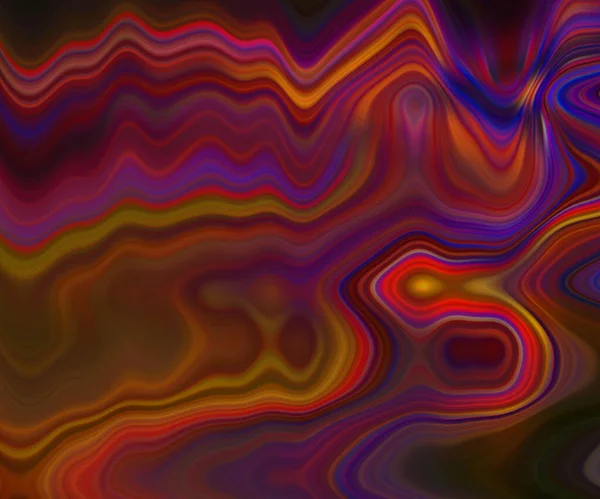 Abstraktní Vlny Barevné Pozadí Pohled — Stock fotografie