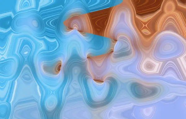 Abstract Waves Colorful Background View — Stock Photo, Image