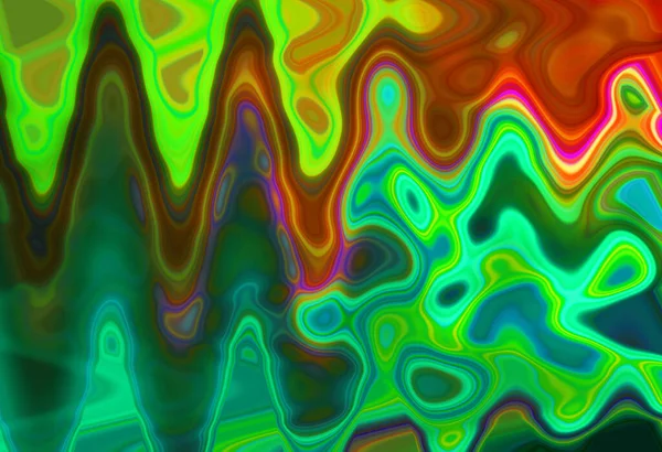 Abstract Blurred Colorful Waves Background View — Stock Photo, Image