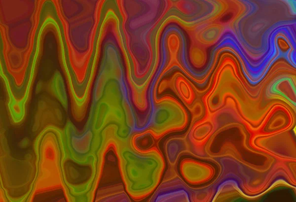 Abstrakcyjny Niewyraźne Kolorowe Fale Widok Tła — Zdjęcie stockowe
