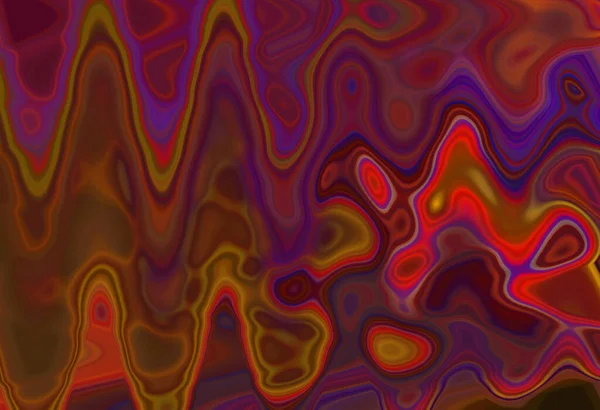 Abstracto Borrosa Ondas Colores Vista Fondo — Foto de Stock