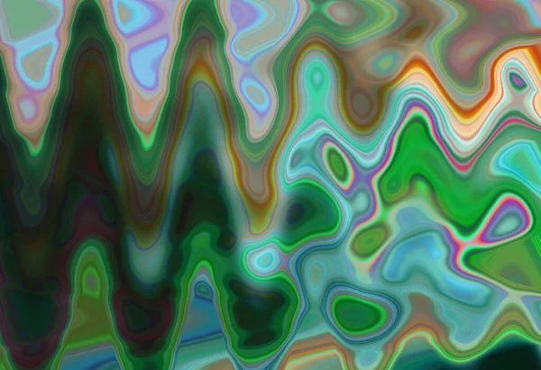 Абстрактный Размытый Красочный Вид Волн Фона — стоковое фото
