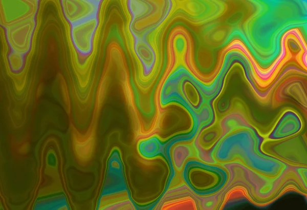 Abstrakcyjny Niewyraźne Kolorowe Fale Widok Tła — Zdjęcie stockowe