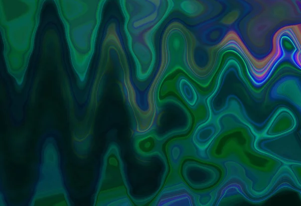 Abstraktní Rozmazané Barevné Vlny Pozadí Pohled — Stock fotografie