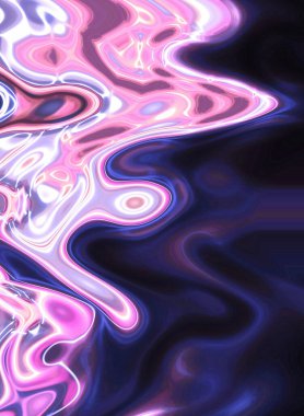 Esrarengiz neon parıldayan fantezi soyut arka plan. 